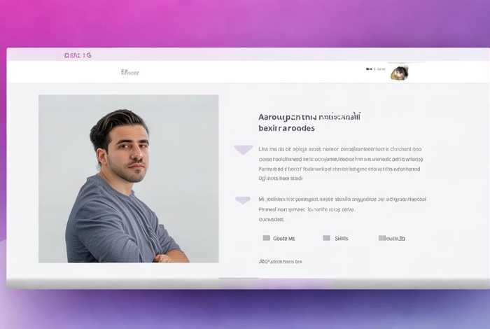 个人简介网页制作html - 制作一个个人简介html网页