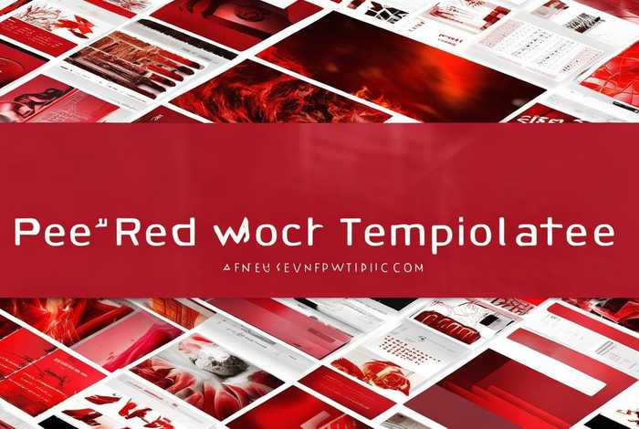 红色ppt模板免费下载网站(免费的红色ppt模板) 红色ppt模板免费下载网站(免费的红色ppt模板)