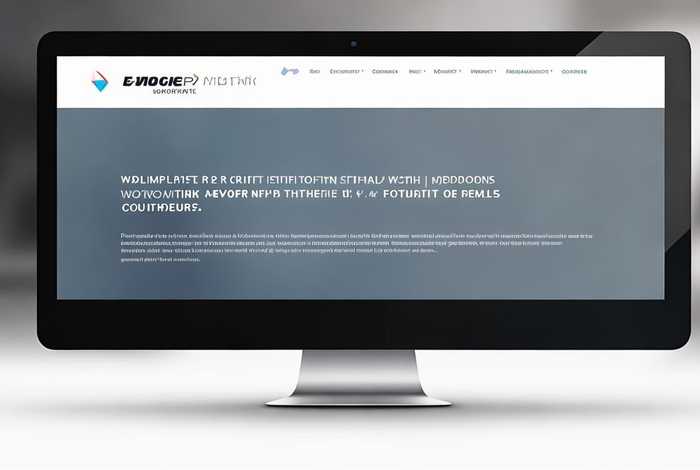 公司官方网站模板、公司官方网站模板怎么写