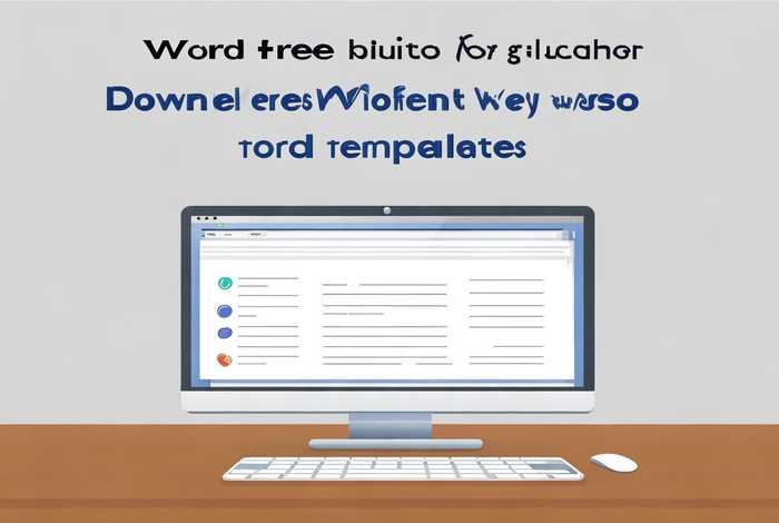 word免费模板在哪下；word免费模板在哪下载的