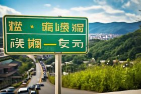 崇左道路标牌；崇左道路标牌图片