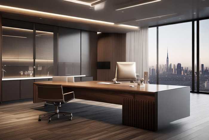 办公室装修设计效果图 老板办公室装修设计效果图