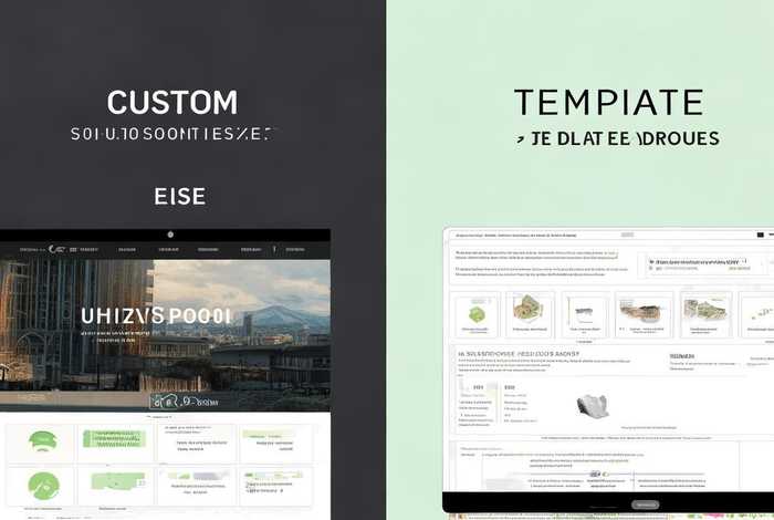 定制网站和模板网站怎么看（定制网站和模板网站怎么看区别）