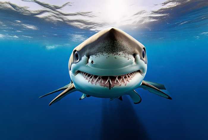 360度视觉；360度视觉的鲨鱼