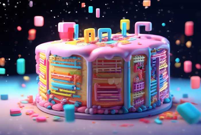 html蛋糕代码、html蛋糕动画代码