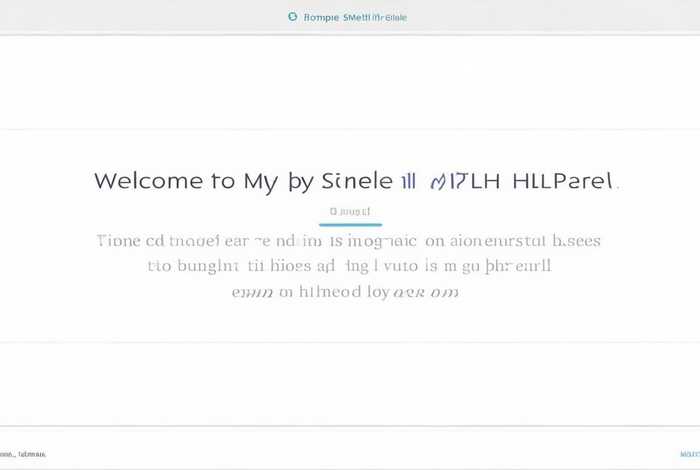 html一个简单的网页代码(html一个简单的网页代码怎么写) html一个简单的网页代码(html一个简单的网页代码怎么写)