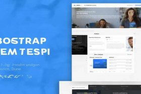 bootstrap官网提供的模板、bootstrap 门户网站模板