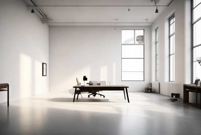 办公室装修设计极简风格效果图；办公室装修设计极简风格效果图大全