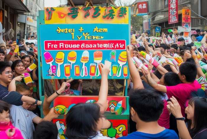 1元免费领手写pop（免费领取礼品手写pop）