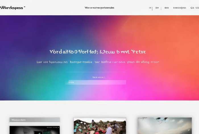 wordpress精美网站、wordpress网站美化