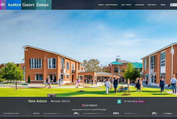 html制作校园网站（html制作学校网页）