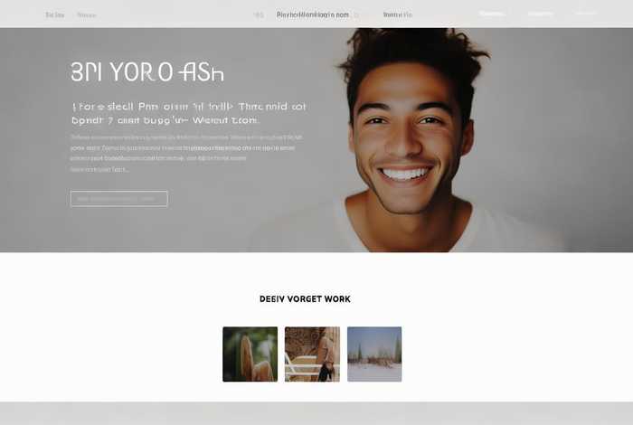 个人网站首页模板，个人网站首页模板怎么做