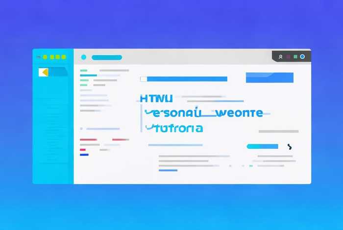 html个人网页制作教程；html个人网页制作教程网站