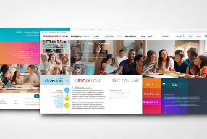 大学生网页设计布局、大学生网页设计布局图