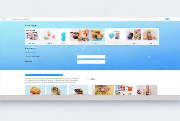 购物网站首页界面设计（购物网站首页界面设计怎么写）