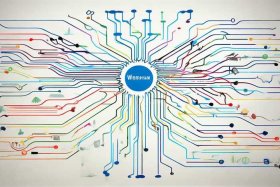 公司内部网站、公司内部网站和外部网站拓扑图