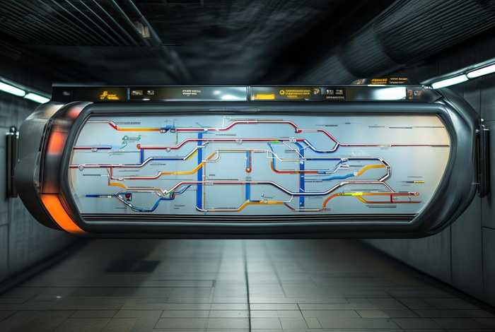 地铁站的标识怎么画，地铁站的标识怎么画的