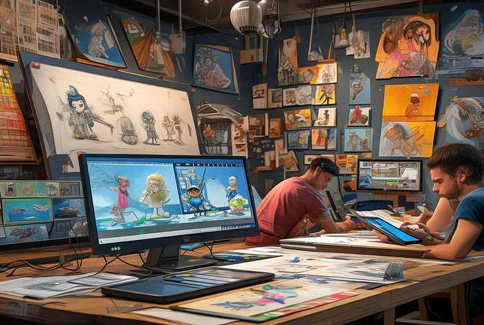 二维动画制作流程步骤（二维动画制作流程步骤是什么）