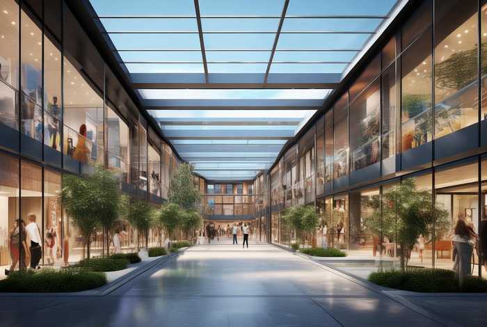 商业购物空间设计案例 商业空间设计购物广场设计