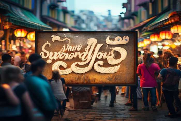 设计创意图片 - 遇见字体设计创意图片