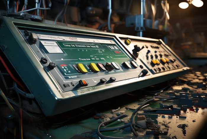 模板破碎机 - 模板破碎机配电柜显示对时异常