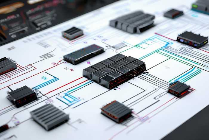 企业网络系统搭建设计布局；企业网络系统搭建设计布局图