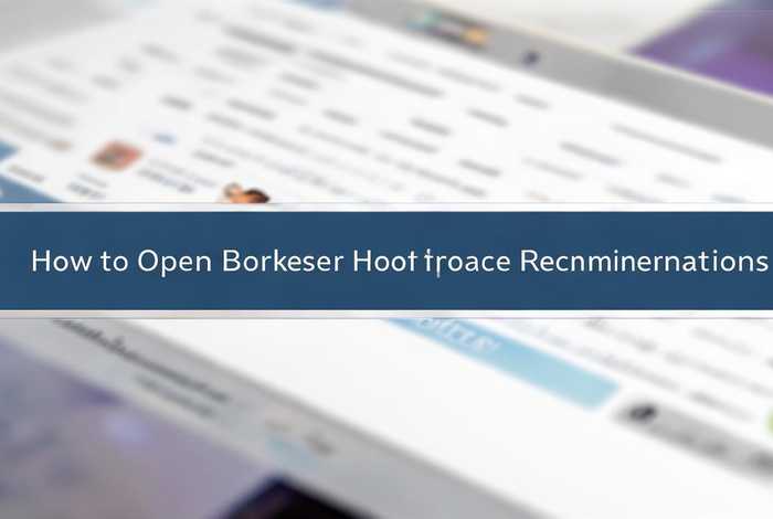 浏览器主页推荐怎么打开 - 浏览器主页推荐怎么打开的 浏览器主页推荐怎么打开 - 浏览器主页推荐怎么打开的