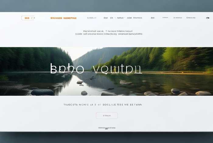 设计一个网站页面；设计一个网站页面模板