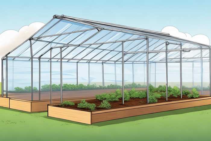 蔬菜大棚的搭建方法、蔬菜大棚的搭建方法图解