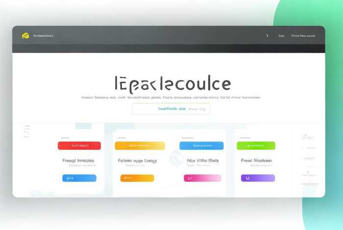免费资源网站模板（免费资源网站模板下载）