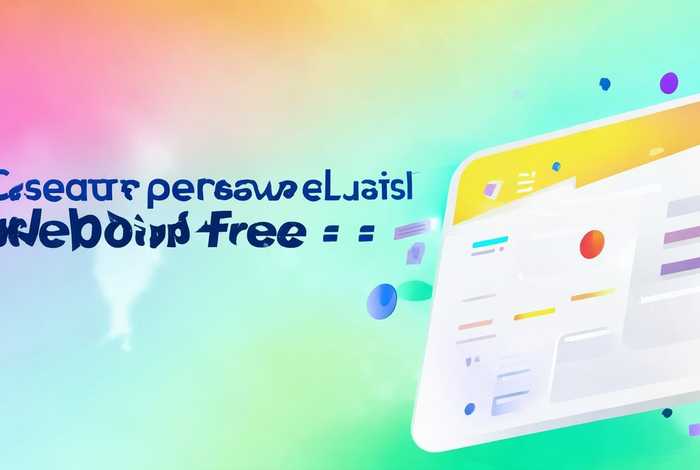 免费的个人网页创建 - 创建个人网页 免费