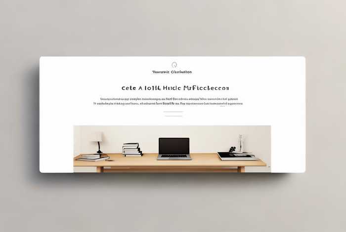 如果制作一个网页 - 制作一个简单的网页,网页效果如下