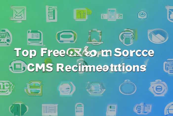 免费开源cms；免费开源cms推荐