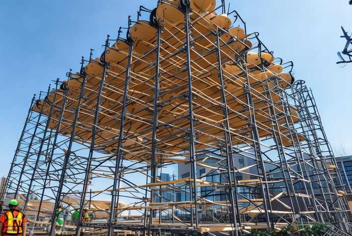 模板支架施工专项方案盘扣式脚手架；盘扣脚手架模板支撑方案