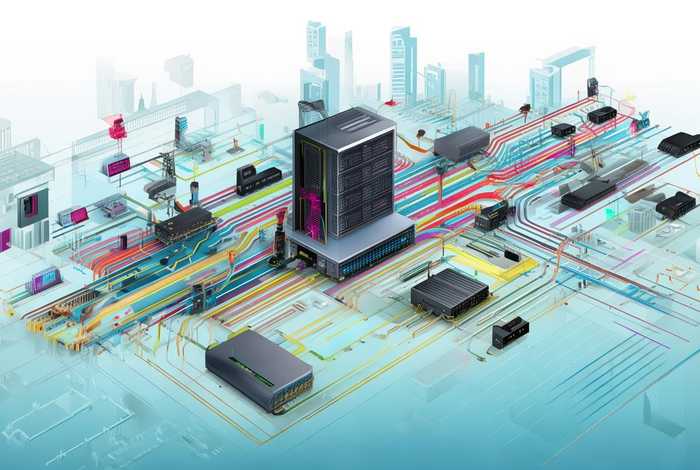 网络部署架构图；网络部署架构图片