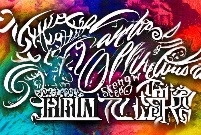 模板库字体；模板装饰字体