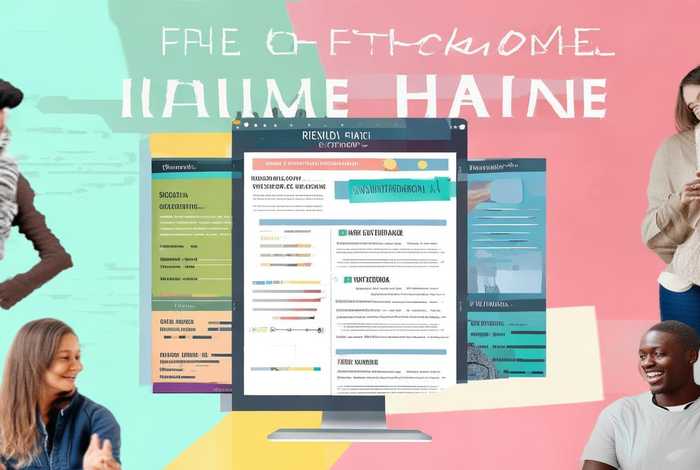 免费制作个人简历模板 - 制作个人简历的模板免费使用