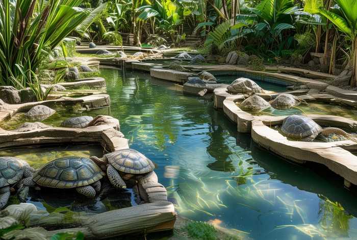 水缸养龟怎么做陆地 水缸养龟怎么做陆地养殖