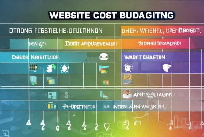 建立网站的费用 建立网站的费用预算调查主要包括哪几个方面的工作