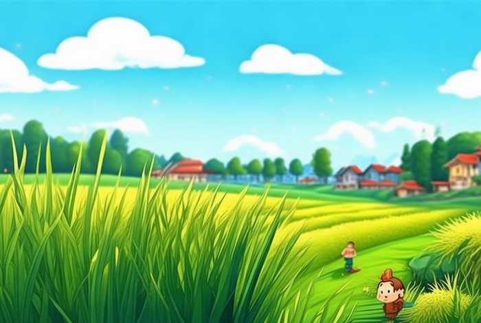 免费ppt模板免费下载稻田动漫、免费ppt模板免费下载稻田动漫图片