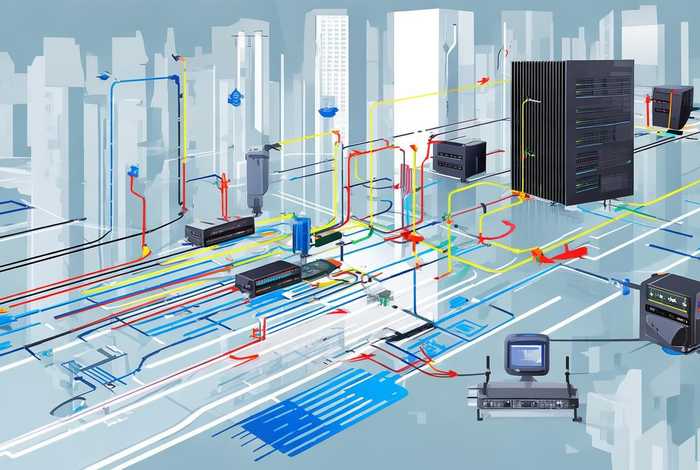 网络部署架构图；网络部署架构图片