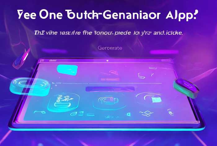 免费一键生成器app；免费一键生成app的软件