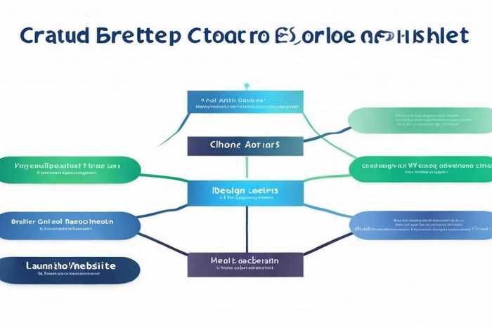 企业官网创建流程图；企业官网创建流程图模板