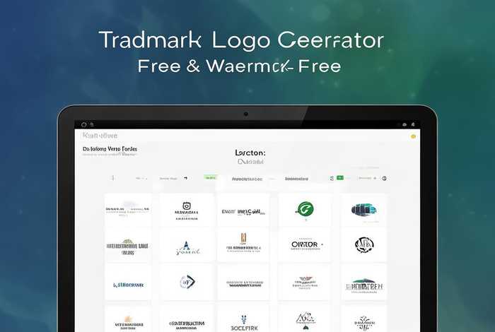 商标设计logo免费生成器无水印；商标设计logo免费生成器无水印图片