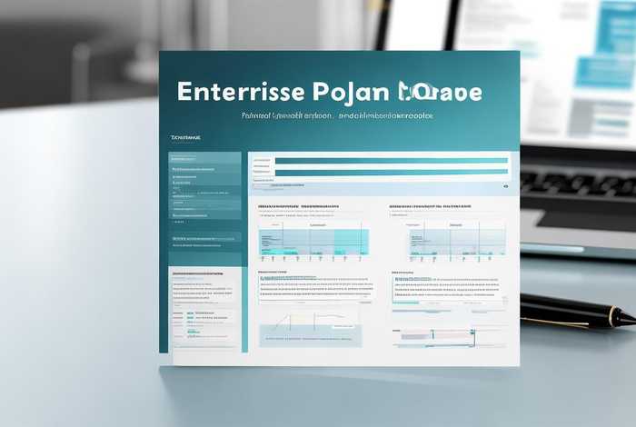 企业项目计划书模板 企业项目计划书模板图片