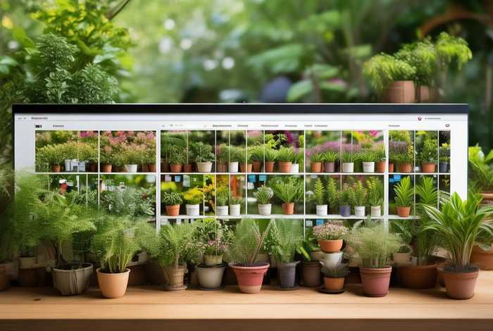 网上销售平台（缤纷盆栽网上销售平台）