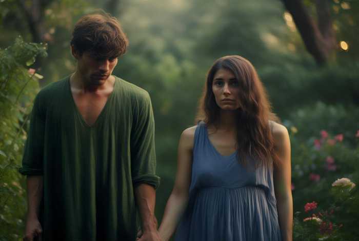 男人和女人一起对愁愁的素材免费，男人和女人在一起的那些