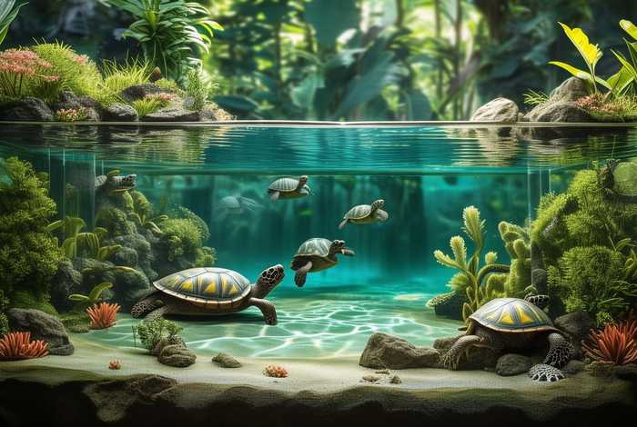 水陆龟缸布局设计 水陆龟缸布局设计图