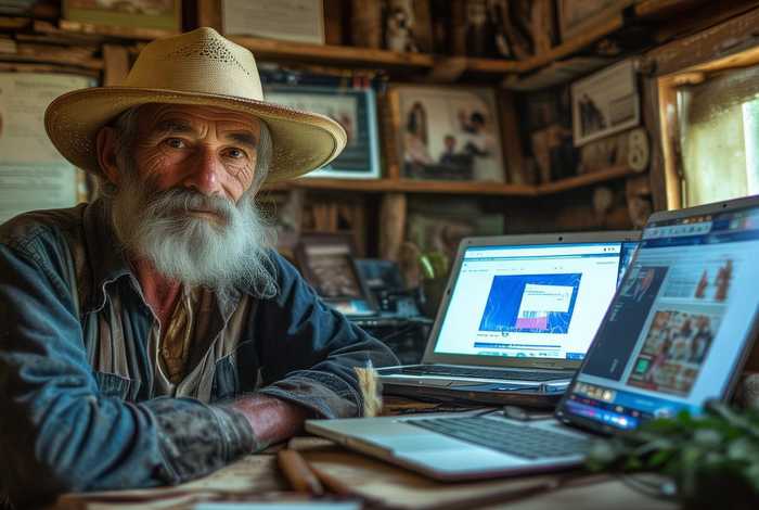 农户小李自己开设个人网站，农户小李自己开设个人网站违法吗