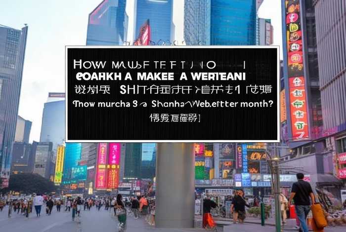 上海做个网站多少钱（上海做个网站多少钱一个月）